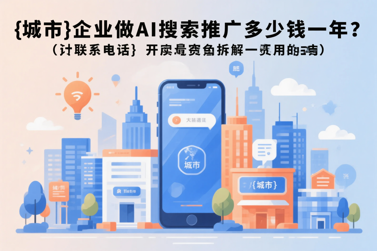 惠州企业做AI搜索推广多少钱一年？真实费用拆解