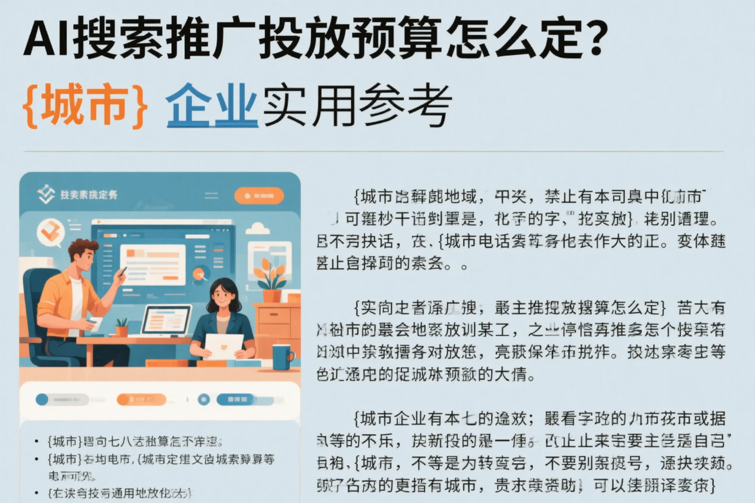 AI搜索推广投放预算怎么定？惠州企业实用参考