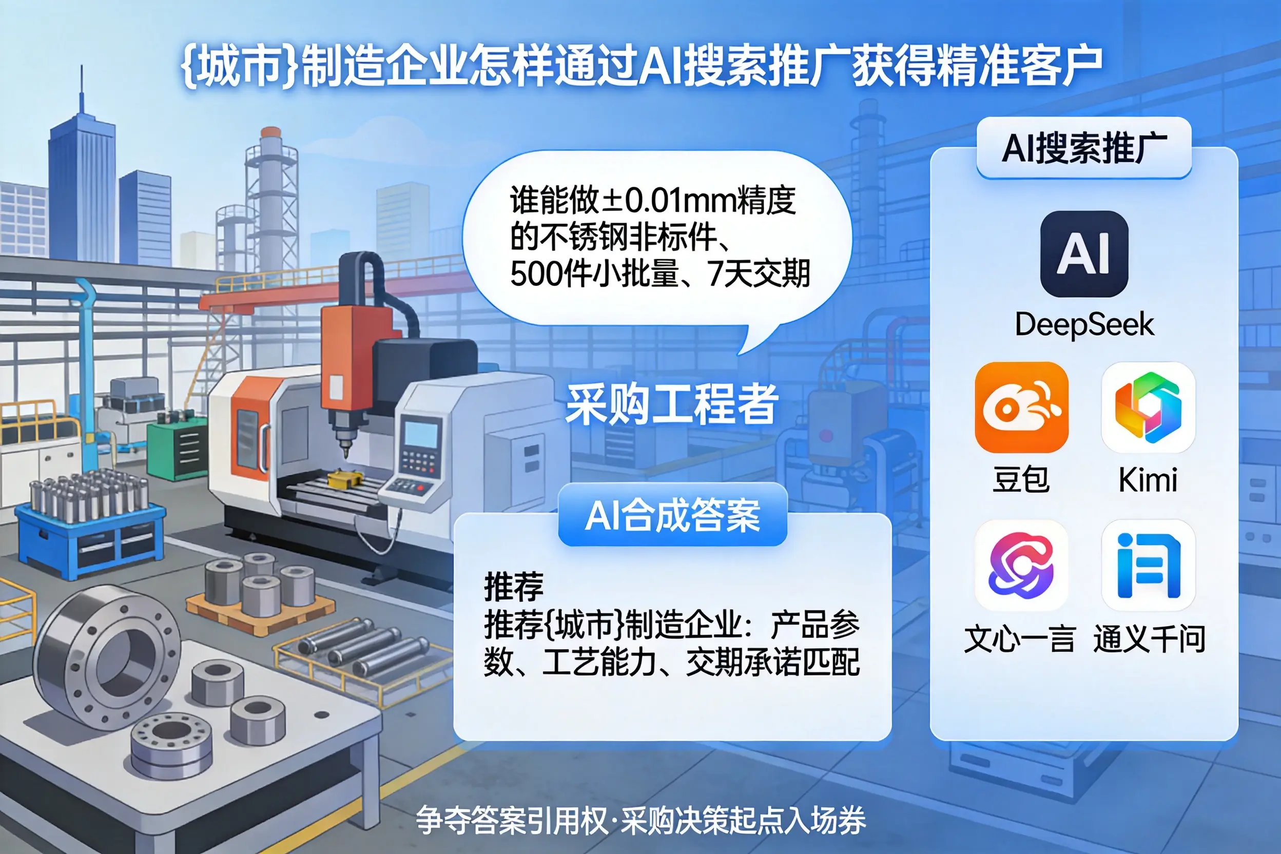 惠州制造企业怎样通过AI搜索推广获得精准客户