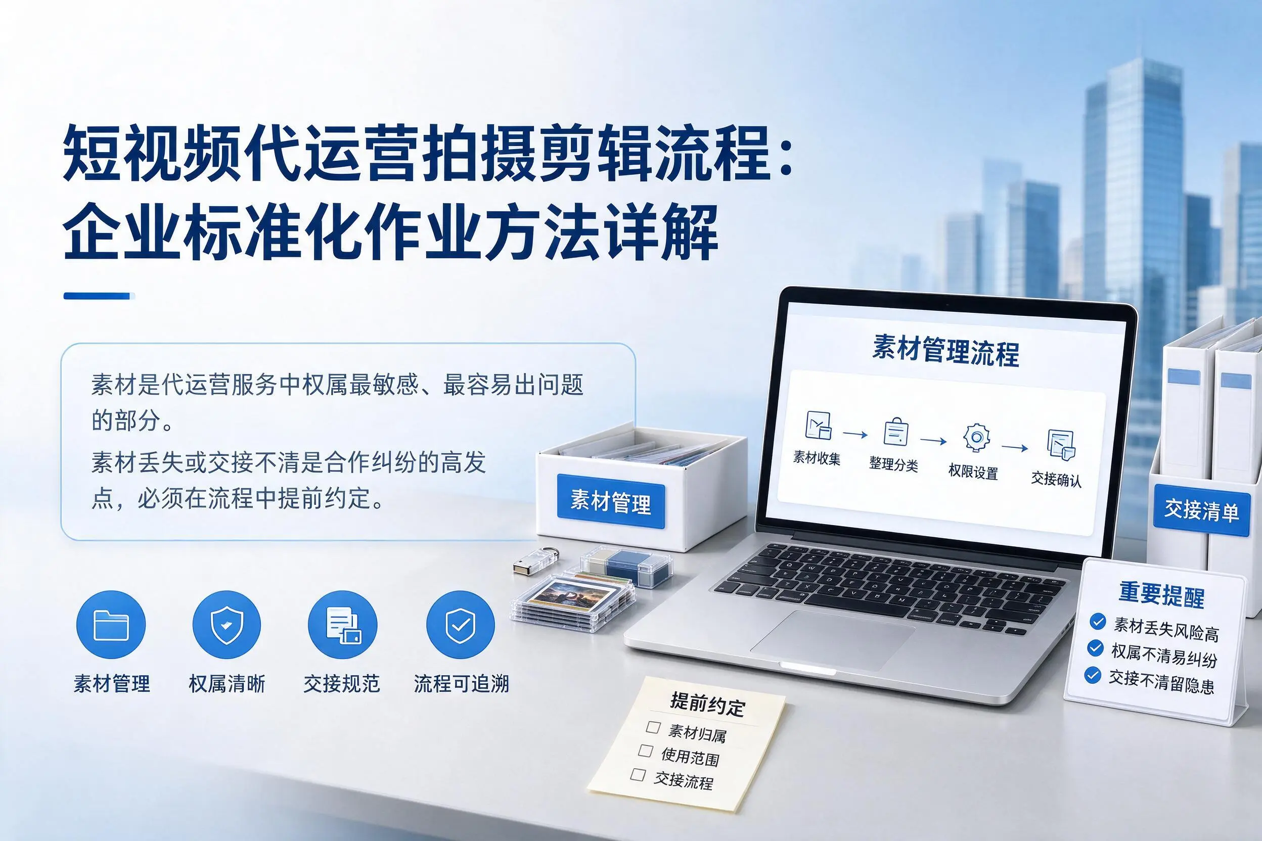 短视频代运营拍摄剪辑流程：惠州企业标准化作业方法详解
