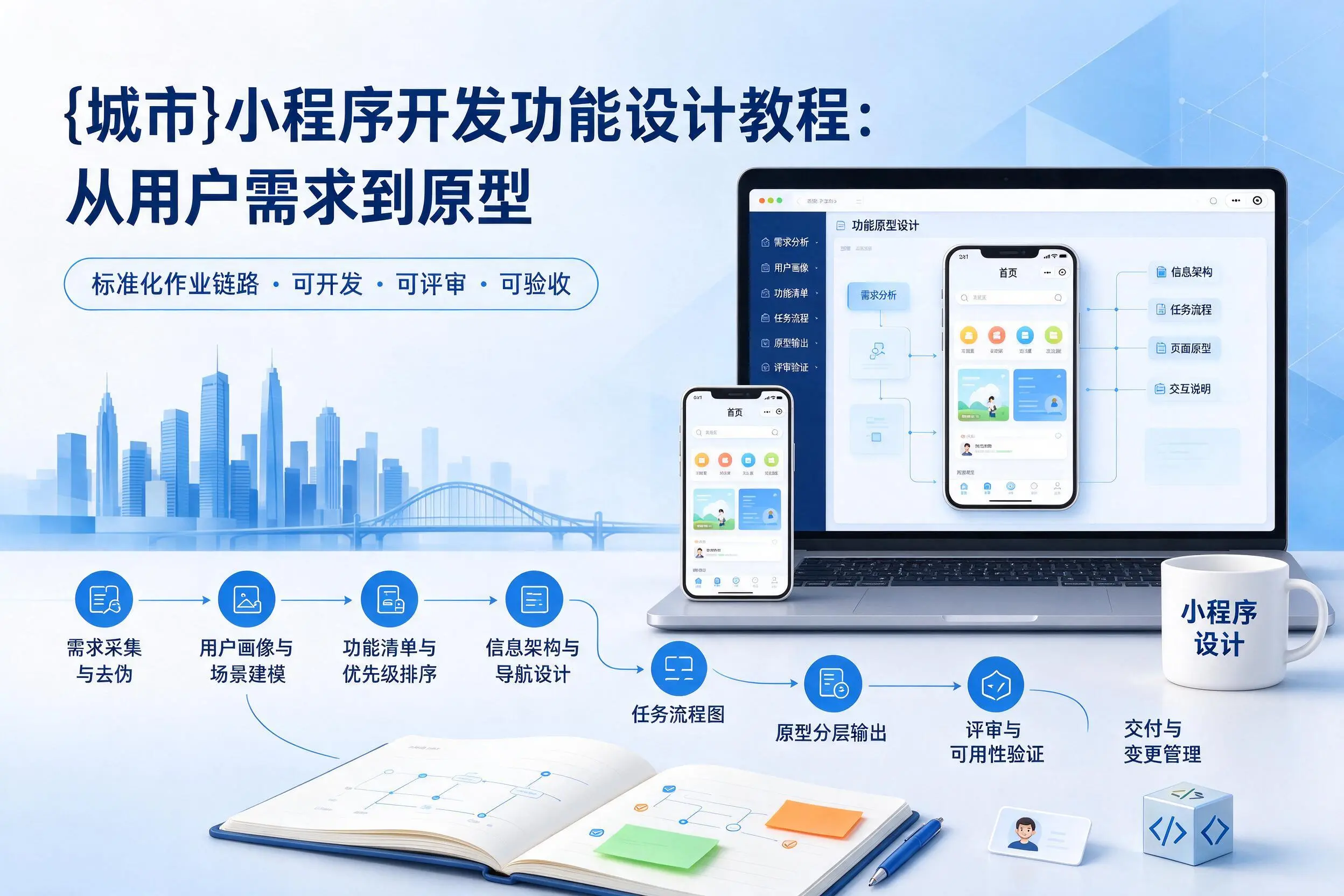 惠州小程序开发功能设计教程:从用户需求到原型