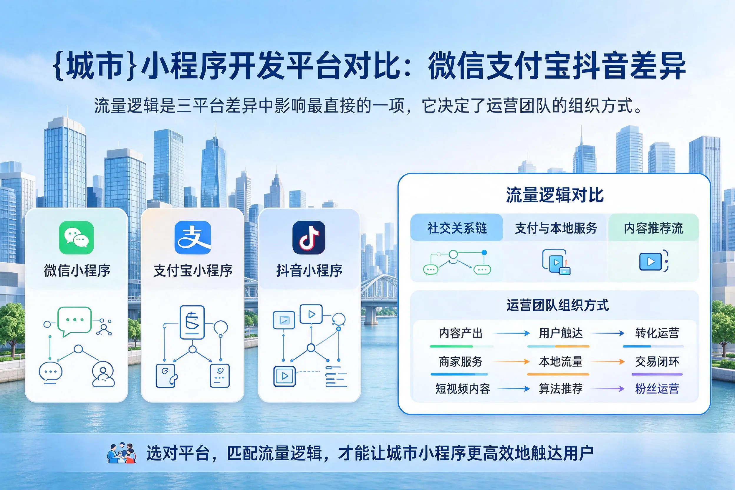 惠州小程序开发平台对比：微信支付宝抖音差异