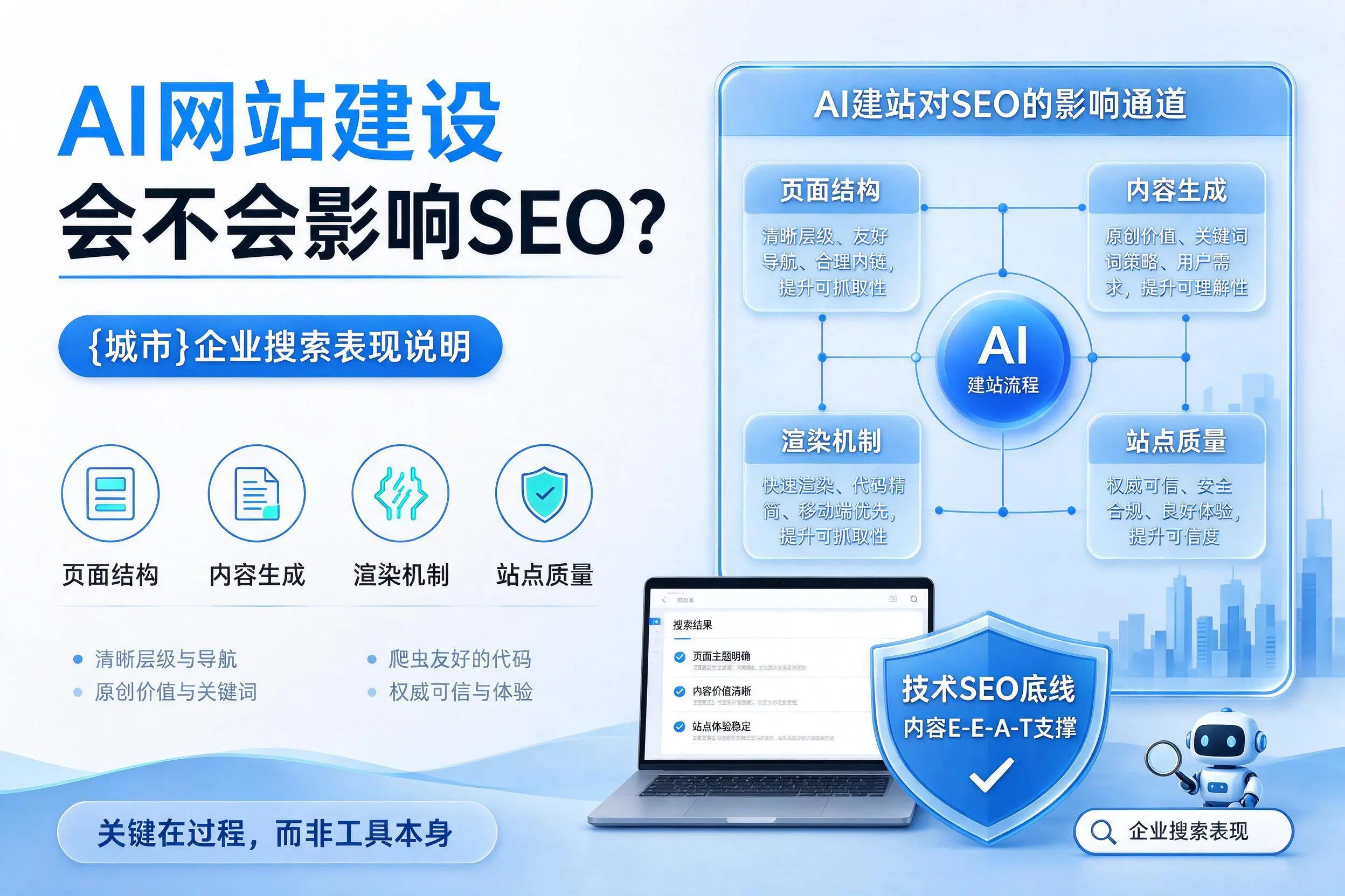AI网站建设会不会影响SEO？惠州企业搜索表现说明