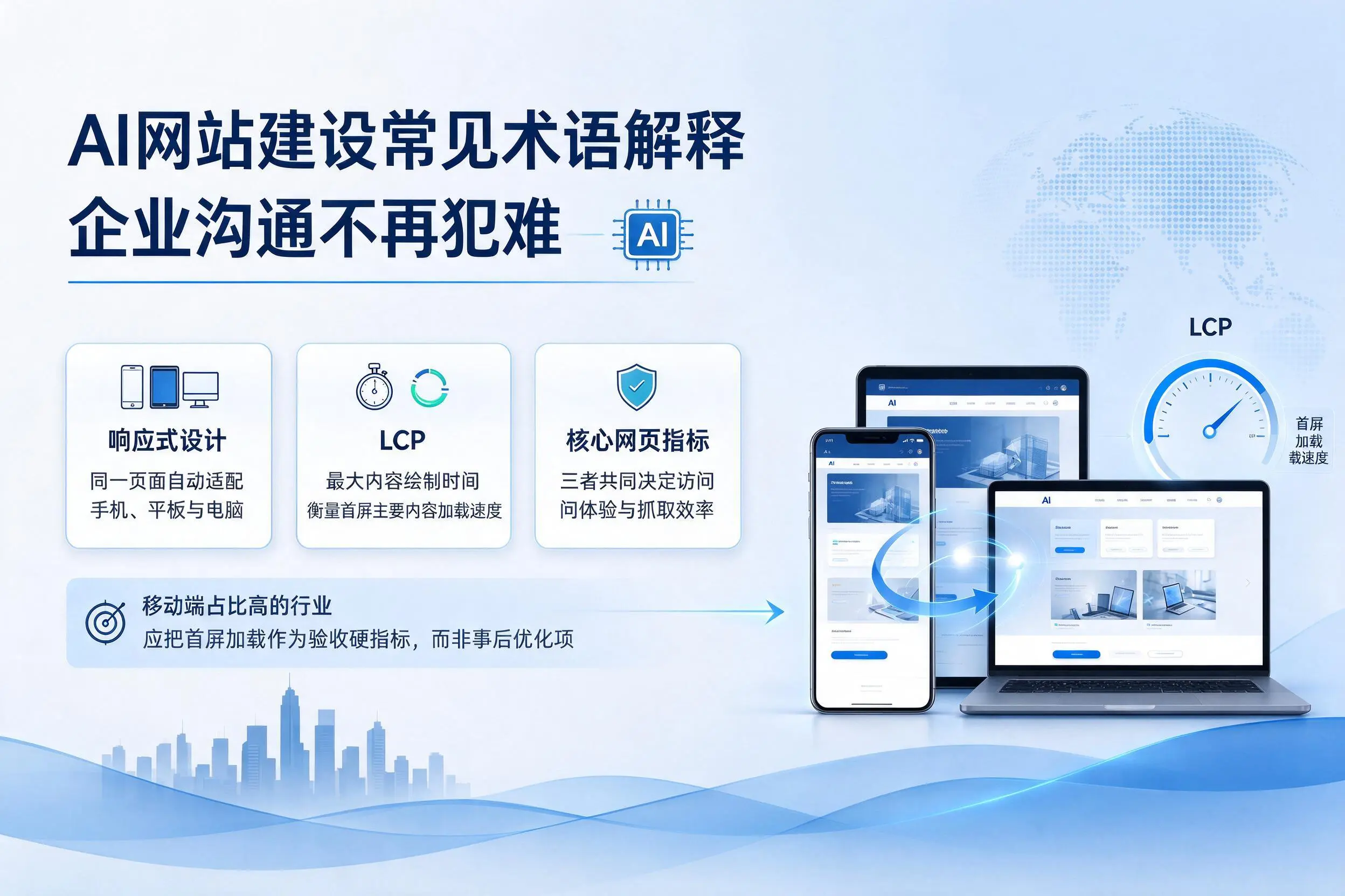 AI网站建设常见术语解释，惠州企业沟通不再犯难