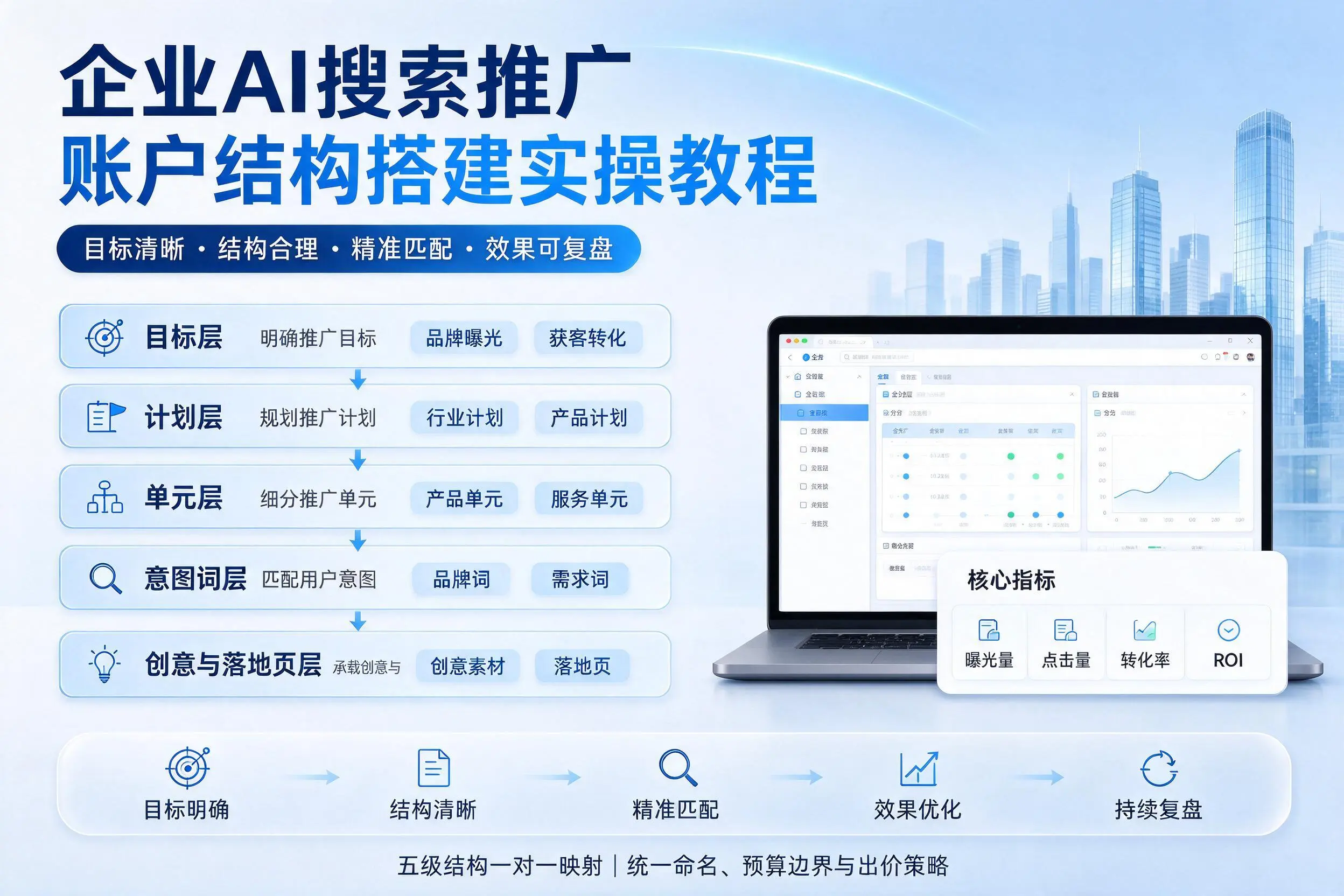 惠州企业AI搜索推广账户结构搭建实操教程